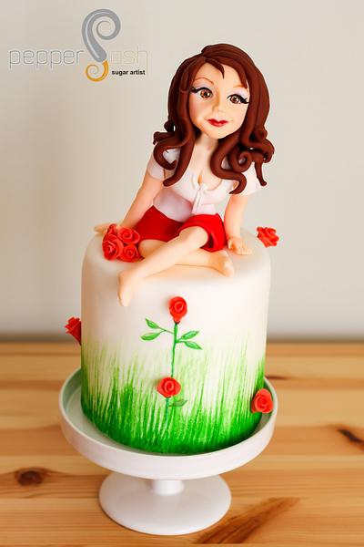 Hello Spring! - Cake by Pepper Posh - Carla Rodrigues