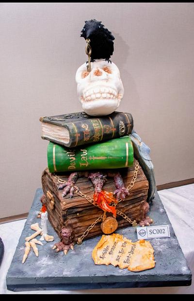 Gothic theme cake  - Cake by HUssainami