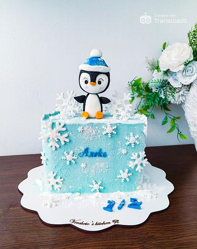 Penguin cake - Cake by Vyara Blagoeva 