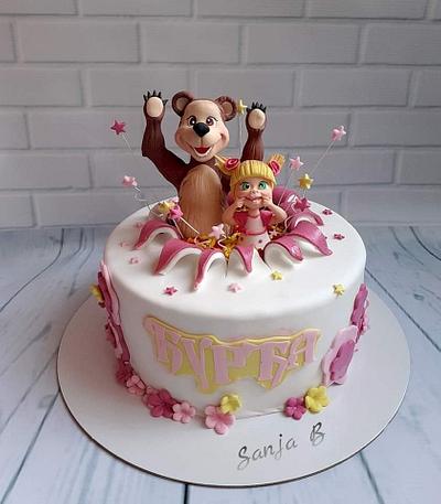 masha and the bear - Cake by Sanja 