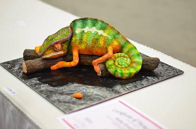 Gollum my chameleon - Cake by kellybe13