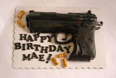 Gun Cake - Cake by Larisse Espinueva