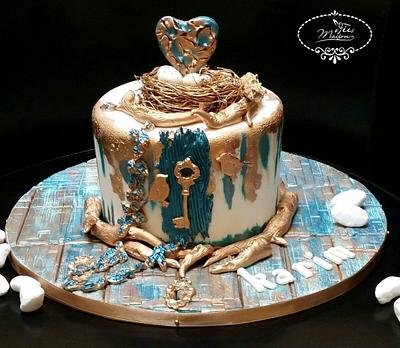 A cake Love - Cake by Fées Maison (AHMADI)