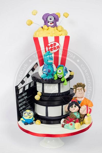 Movie Night Cake - Cake by Cakes and Favors