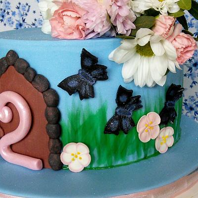 Fairy garden party 💖 - Cake by DayDreams UK
