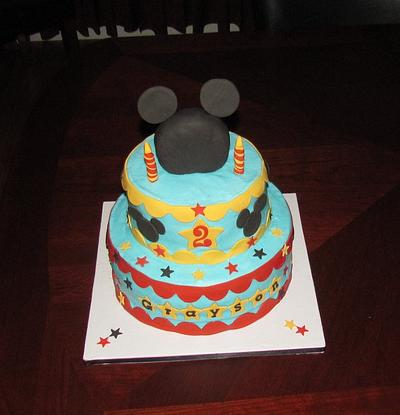 Mickey Mouse Birthday Cake - Cake by Jaybugs_Sweet_Shop