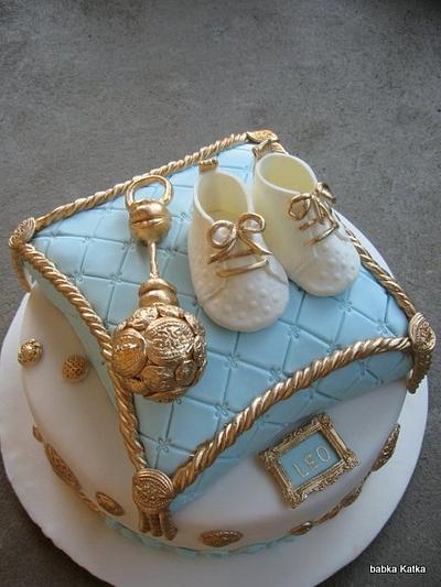 Christening cake - Cake by babkaKatka
