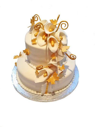 Vintage Glam Birthday Cake - Cake by VikkiCakeDiddly