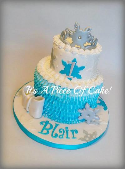 Snow Princess Cake - Cake by Rebecca