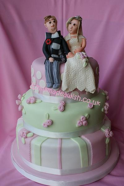 Pastel Wedding Cake - Cake by Emilyrose