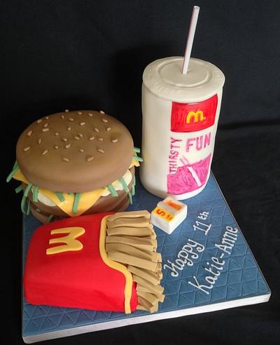 McDonalds - Cake by Lesley Southam