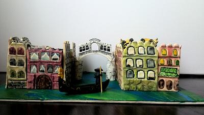 Venice- for the 80th aniversary - Cake by cristinabadea2008