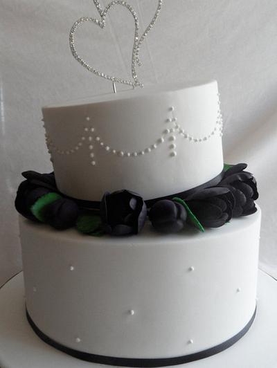 Tulip Wedding Cake - Cake by My Cake Obsession