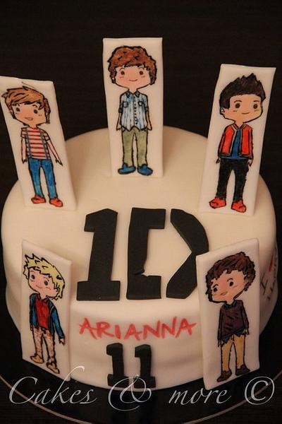 One Direction cake - Cake by Elli & Mary
