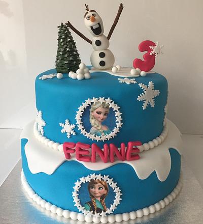 Frozen cake Fenne - Cake by Shivanne