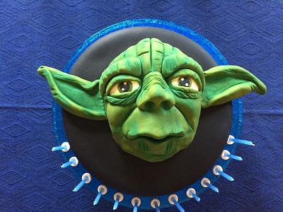 Yoda cake - Cake by Rita faria
