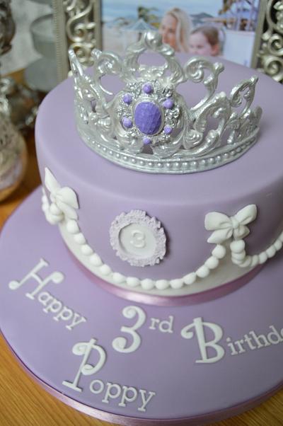 Sofia The First Cake - Cake by Lulu Belles Cupcake Creations