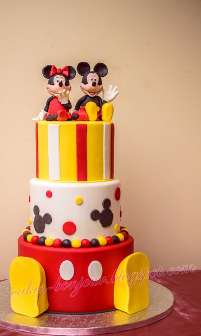 Mickey & Minnie . - Cake by Dan