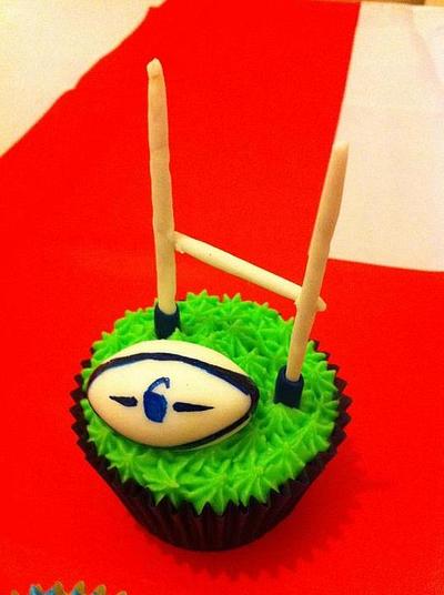 Six Nations Cupcakes - Cake by Kirsty Crofts