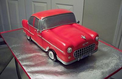 '55 Chevy - Cake by Kimberly Cerimele
