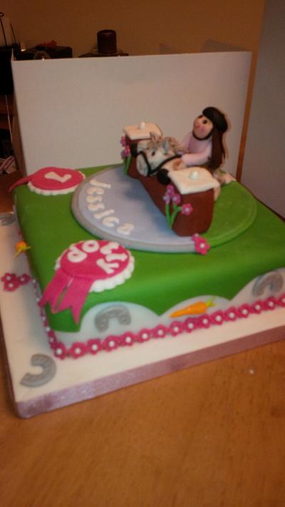 Dotty the Horse Cake - Cake by Little C's Celebration Cakes