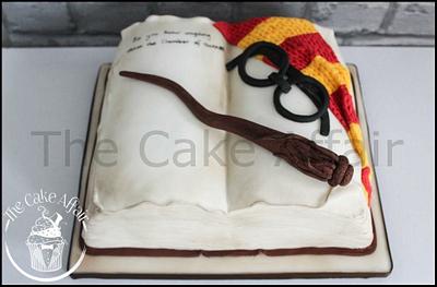 Harry Potter Book - Cake by Designer Cakes By Timilehin