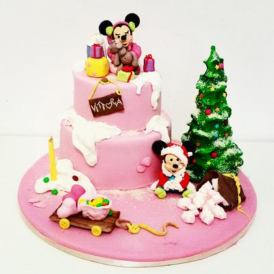 Natale Disney  - Cake by Sabrina Adamo 