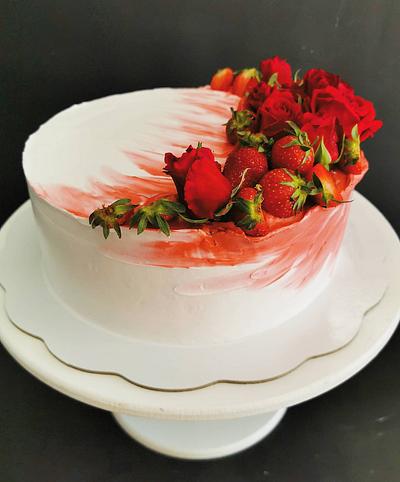 Strawberry cake - Cake by Frajla Jovana