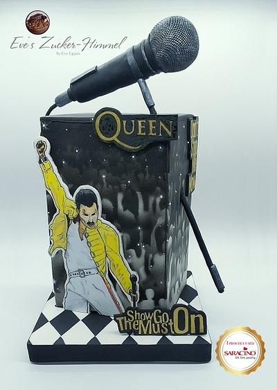 Freddie Mercury - Gone but not Forgotten- A Cake Collective Collaboration - Cake by Eve´s Zucker-Himmel