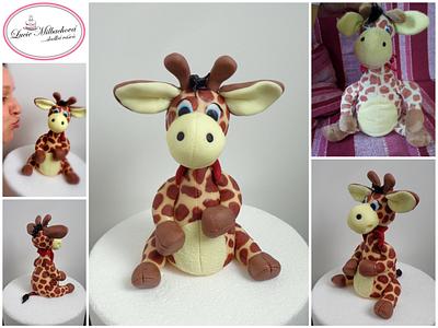 Giraffe by Plush Toys - Cake by Lucie Milbachová (Czech rep.)