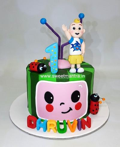 Cocomelon boy cake - Cake by Sweet Mantra Homemade Customized Cakes Pune