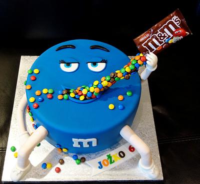 M&M Character Cake