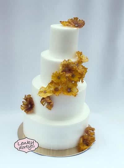 Autumn wedding cake - Cake by Lenkydorty