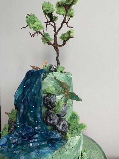 Waterfall cake - Cake by Sneakyp73