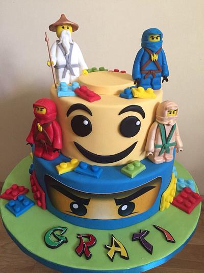 Lego ninjago cake - Cake by Gabriela Doroghy