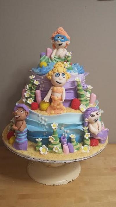  bubble guppies  - Cake by cronincreations