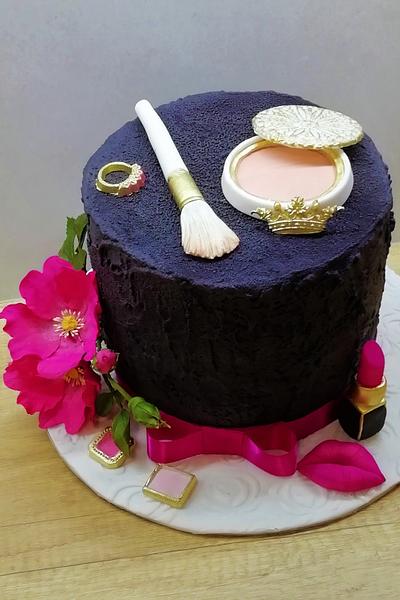 Make up cake - Cake by babkaKatka