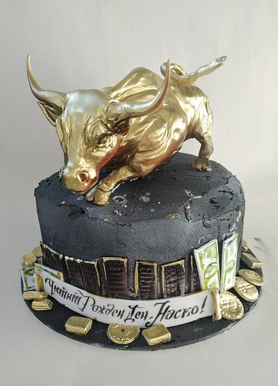 Bull of Wallstreet - Cake by Tanya Shengarova