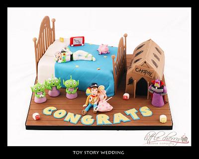 Toy Story Wedding - Cake by Little Cherry