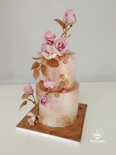 roses - Cake by MOLI Cakes