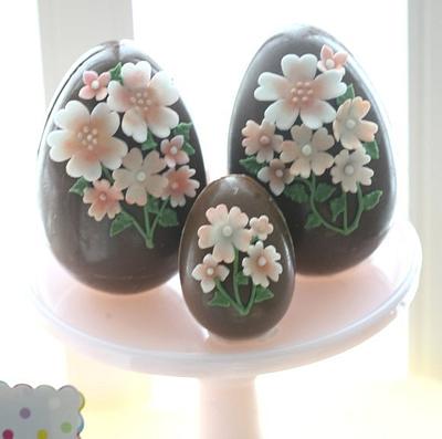 easter chocolate eggs - Cake by Francisca Neves