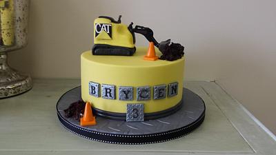 Construction Cake - Cake by Naomi