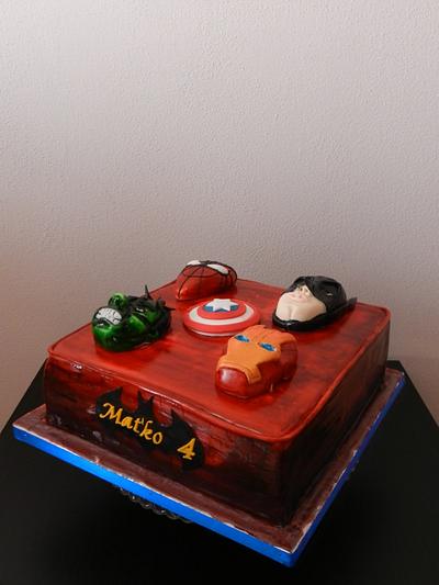 cake for fan Avengers - Cake by Janeta Kullová