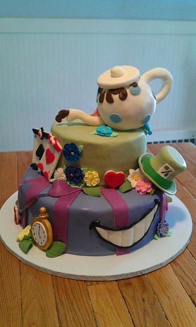 Alice in Wonderland - Cake by Nicole