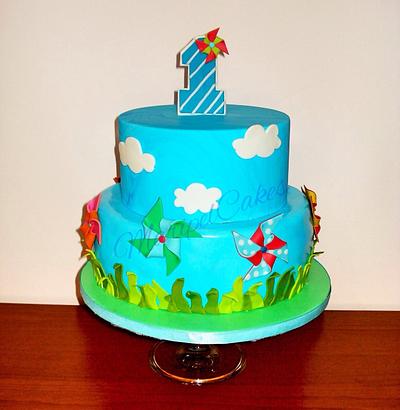 swirl cake - Cake by MaripelCakes