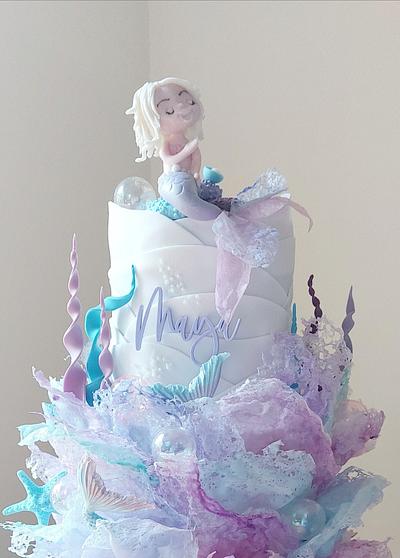 Mermaid cake  - Cake by Lynette Brandl