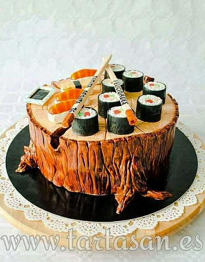  3D Sushi - Cake by TartaSan - Damian Benjamin Button
