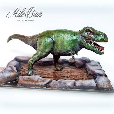 3D T-Rex Cake - Cake by MileBian
