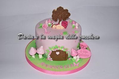 fairy world baptism cake - Cake by Daria Albanese