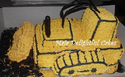 Dozer Cake - Cake by Rita's Cakes